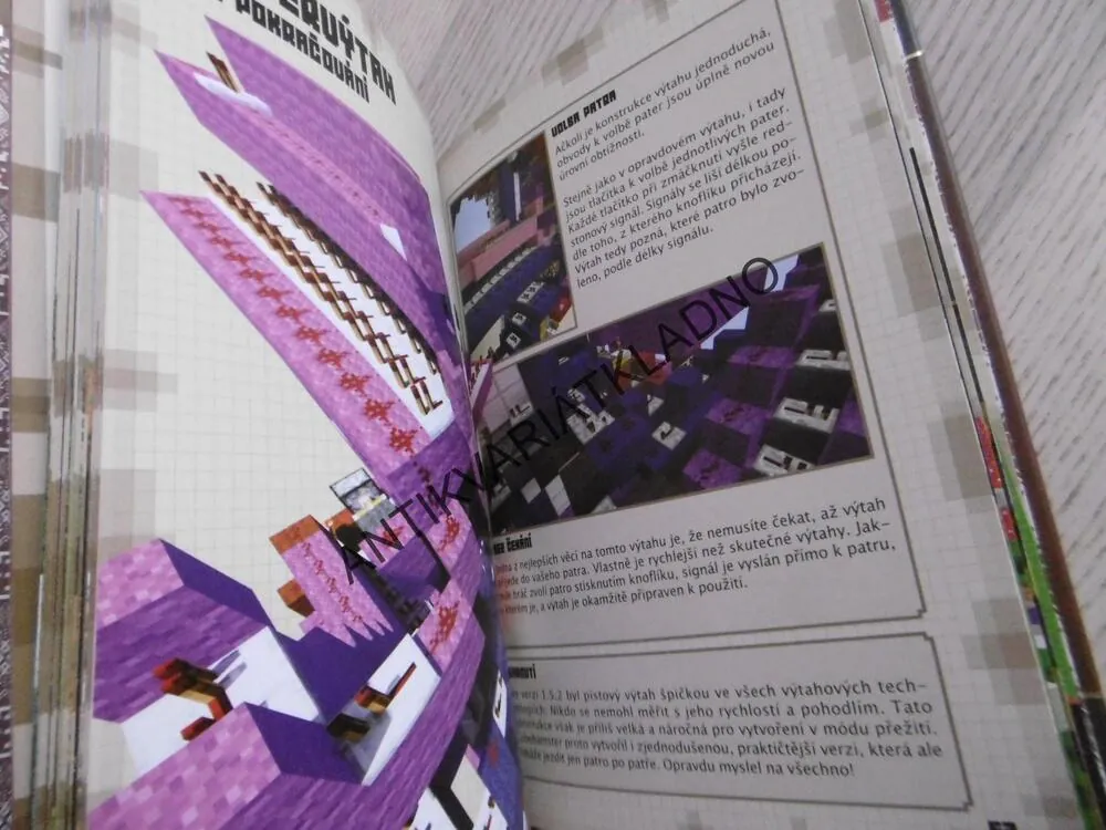 MINECRAFT, PŘÍRUČKA REDSTONE, **an