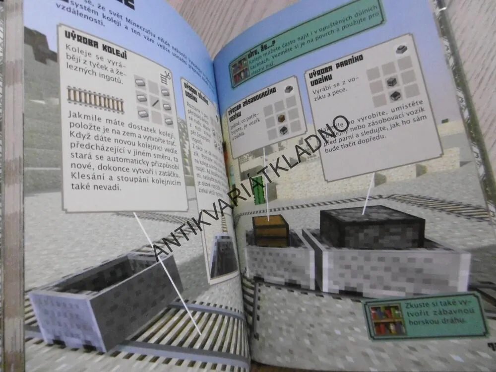 MINECRAFT, ZÁKLADNÍ PŘÍRUČKA, **an