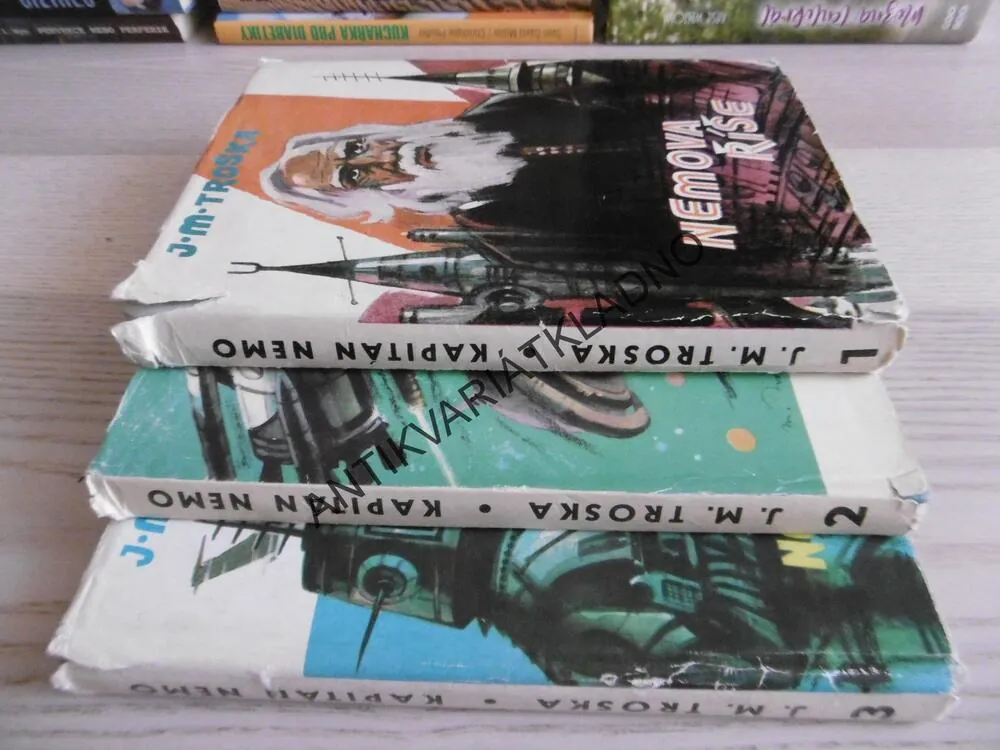 NEMOVA ŘÍŠE, ROZKAZY Z ÉTERU, NEVIDITELNÁ ARMÁDA, J. M. TROSKA, 1-3, **an
