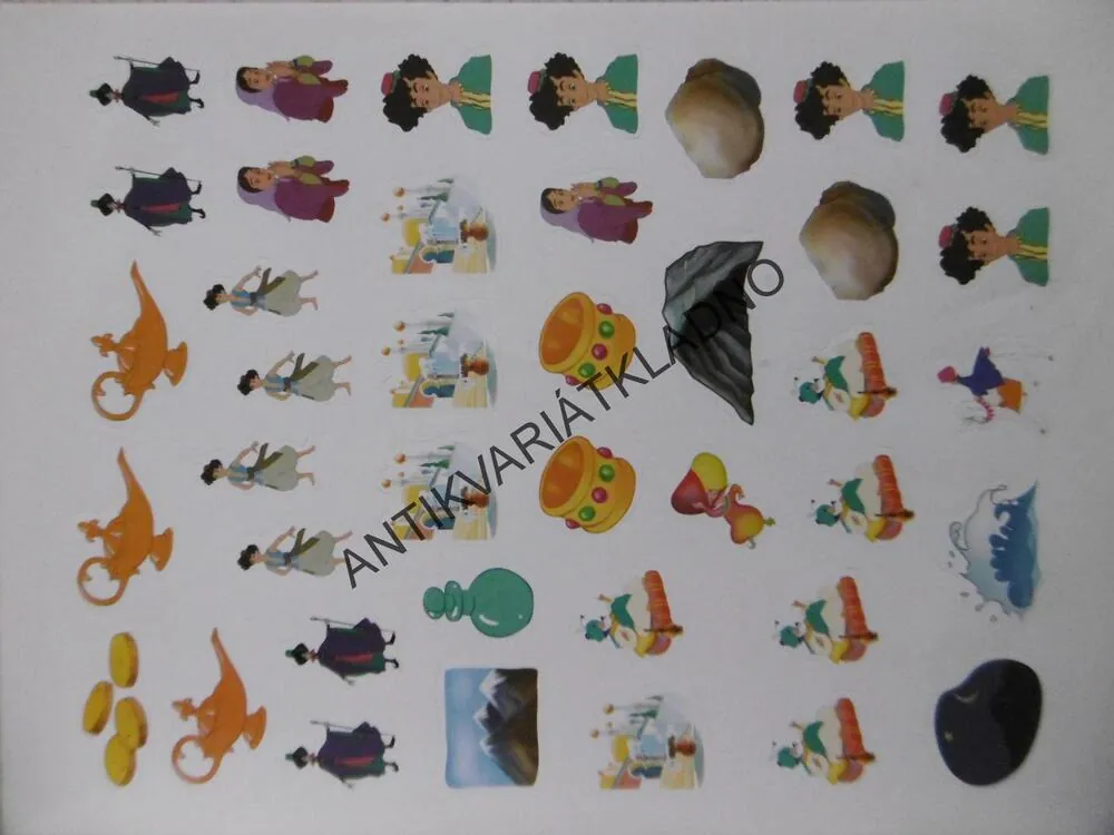 POHÁDKY SE SAMOLEPKAMI, ALADDIN A KOUZELNÁ LAMPA, VČETNĚ SAMOLEPEK