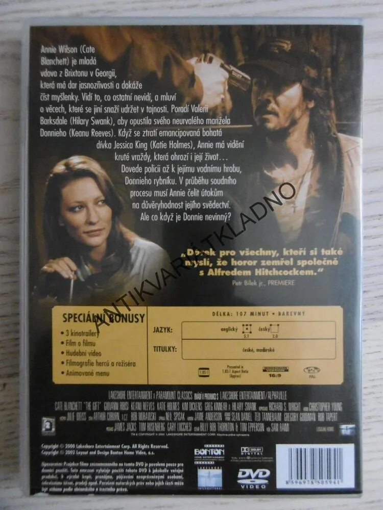 TÉMĚŘ DOKONALÝ ZLOČIN, DVD FILM