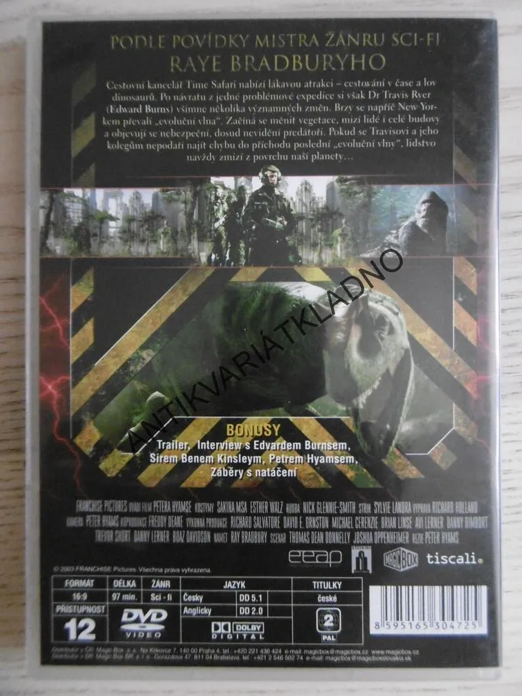 LOVCI DINOSAURŮ, DVD FILM