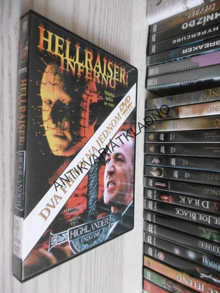 HELLRAISER: INFERNO, HIGHLANDER: ENDGAME, DVD FILM 