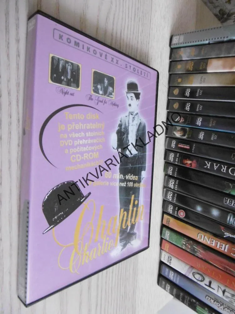 CHARLIE CHAPLIN, DVD FILM 