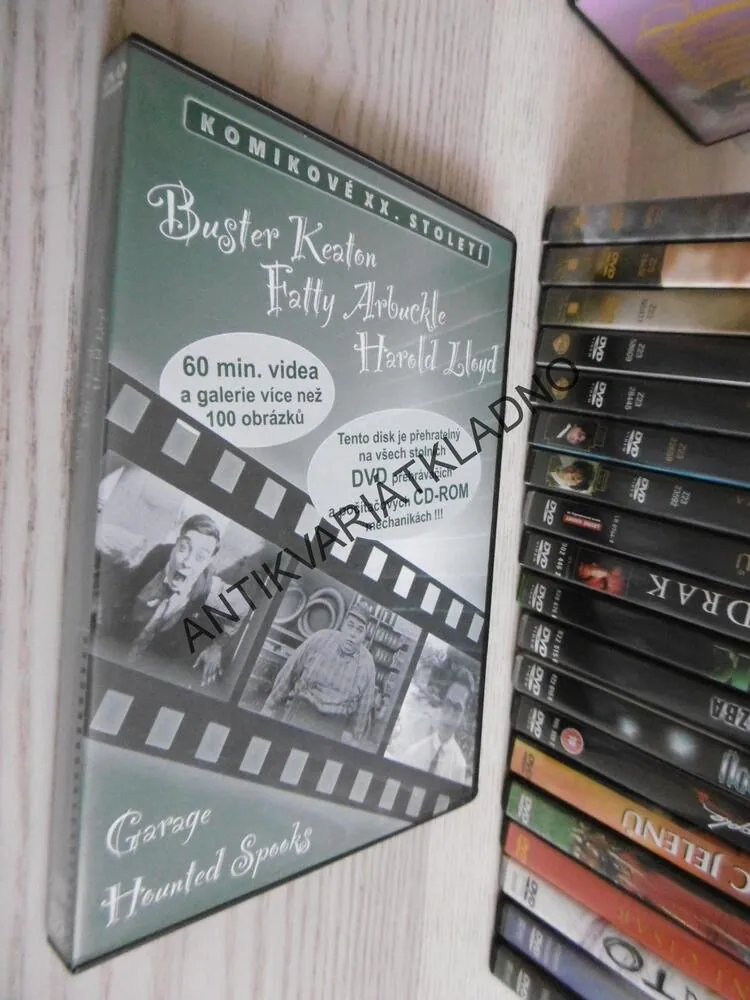 BUSTER KEATON, FATTY ARBUCKLE, HAROLD LLOYD, DVD FILM
