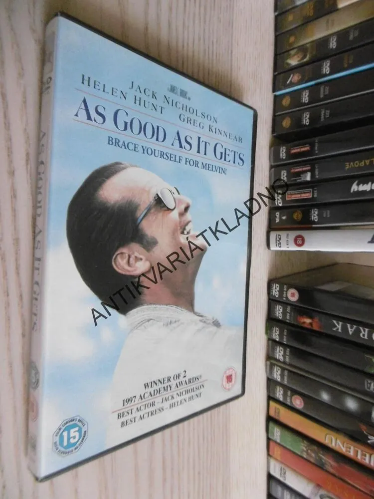 AS GOOD AS IT GETS, DVD FILM