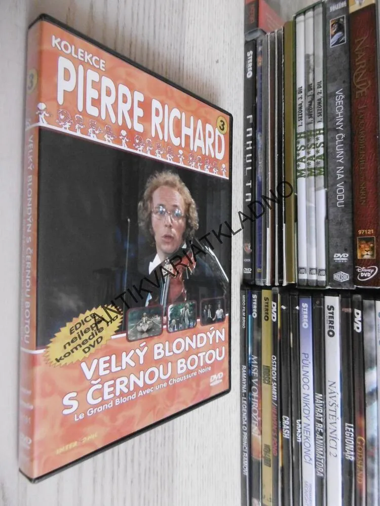 VELKÝ BLONDÝN S ČERNOU BOTOU, DVD FILM