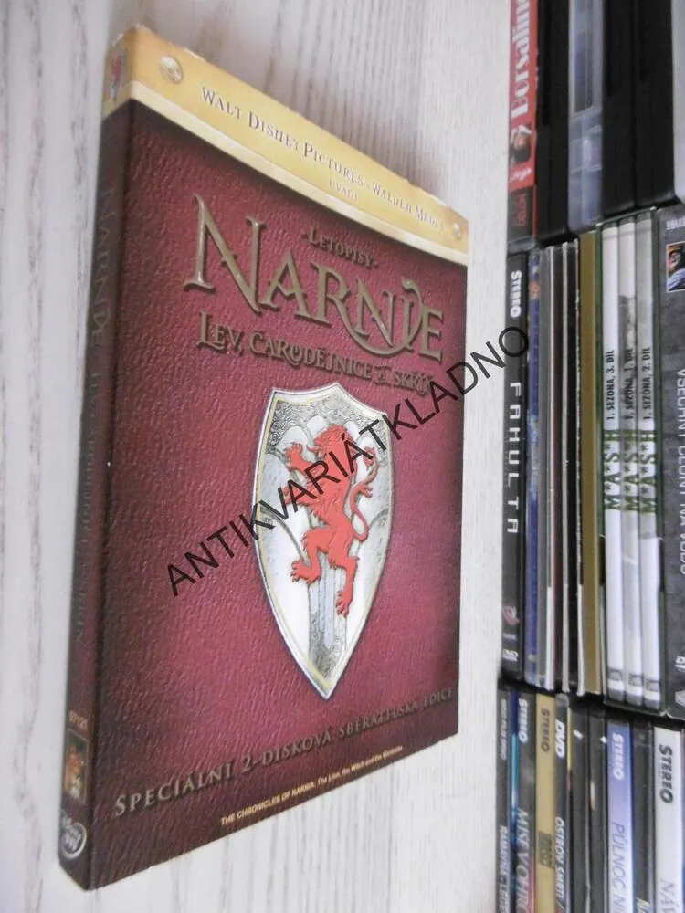 LETOPISY NARNIE, LEV, ČARODĚJNICE A SKŘÍŇ, DVD FILM