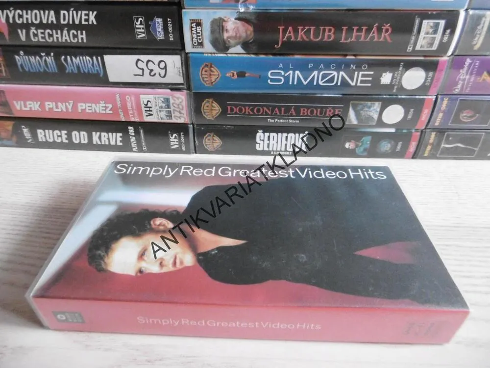 SIMPLY RED, GREATEST VIDEO HITS, VHS