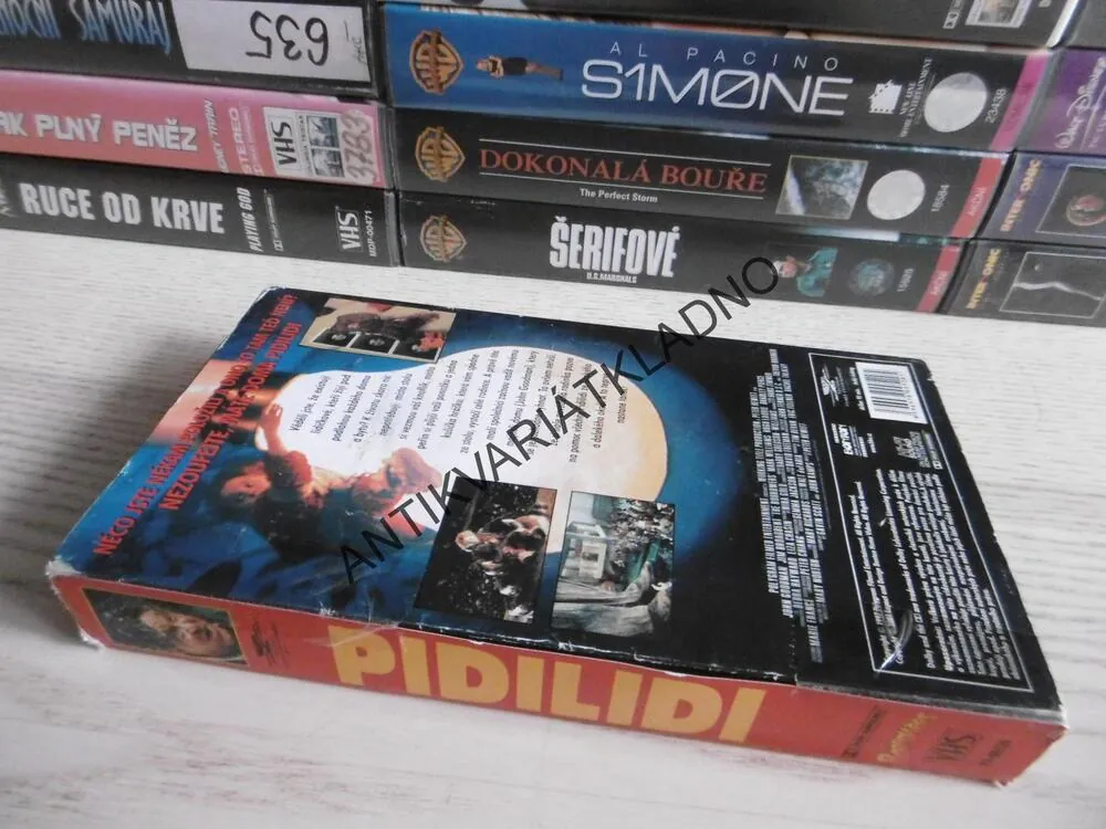 PIDILIDI, JOHN GOODMAN, VHS