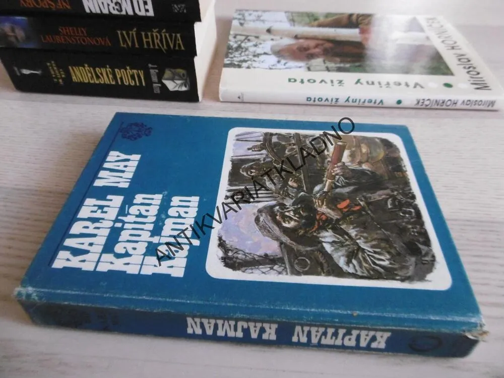 KAPITÁN KAJMAN, KAREL MAY,1980, GUSTAV KRUM, **an