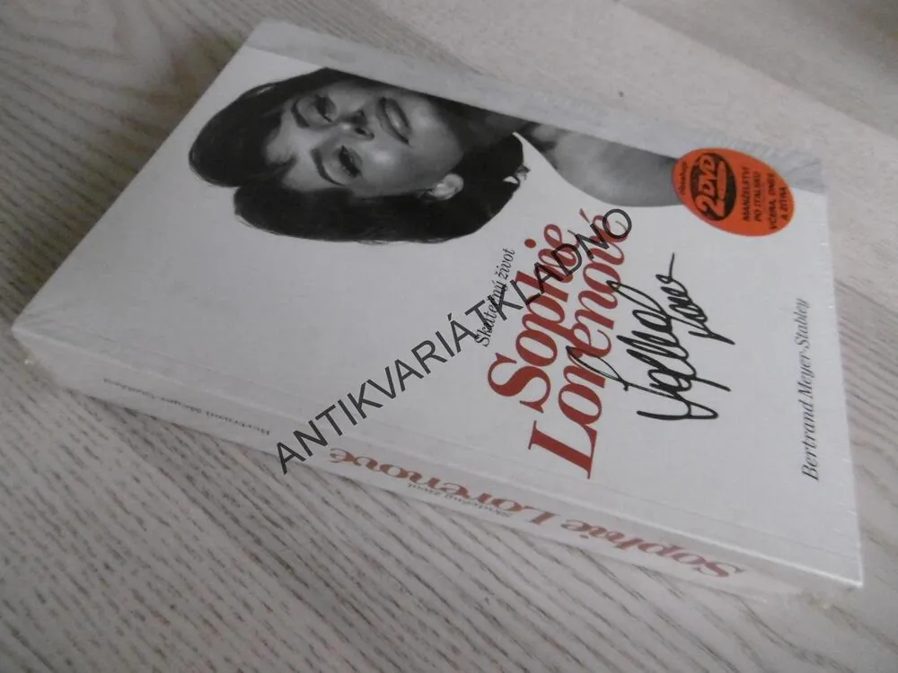 SKUTEČNÝ ŽIVOT SOPHIE LORENOVÉ, BERTRAND MEYER-STABLEY, VČETNĚ DVD, **an