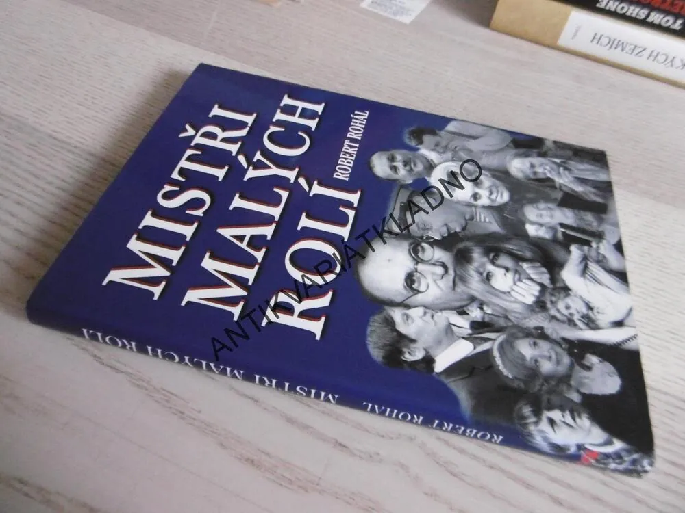 MISTŘI MALÝCH ROLÍ, ROBERT ROHÁL, **an