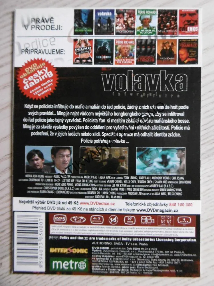 VOLAVKA, DVD FILM