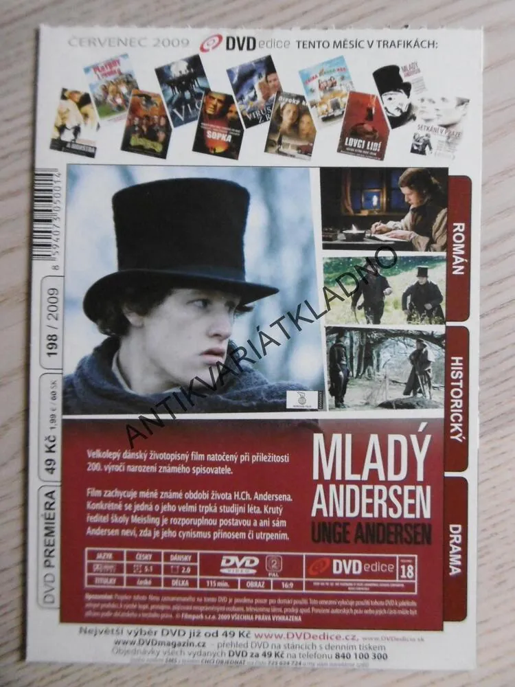 MLADÝ ANDERSEN, DVD FILM
