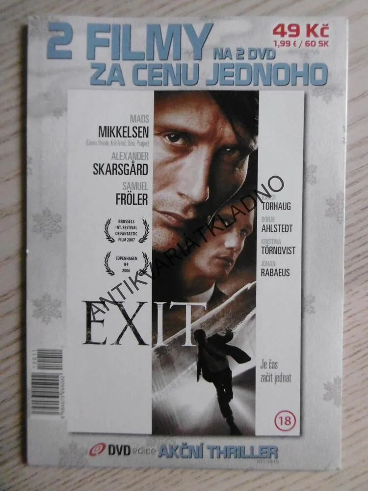 EXIT, AIR FORCE 2., 2 X DVD FILM