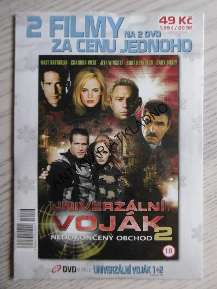 UNIVERZÁLNÍ VOJÁK, 1-2., 2 X DVD FILM
