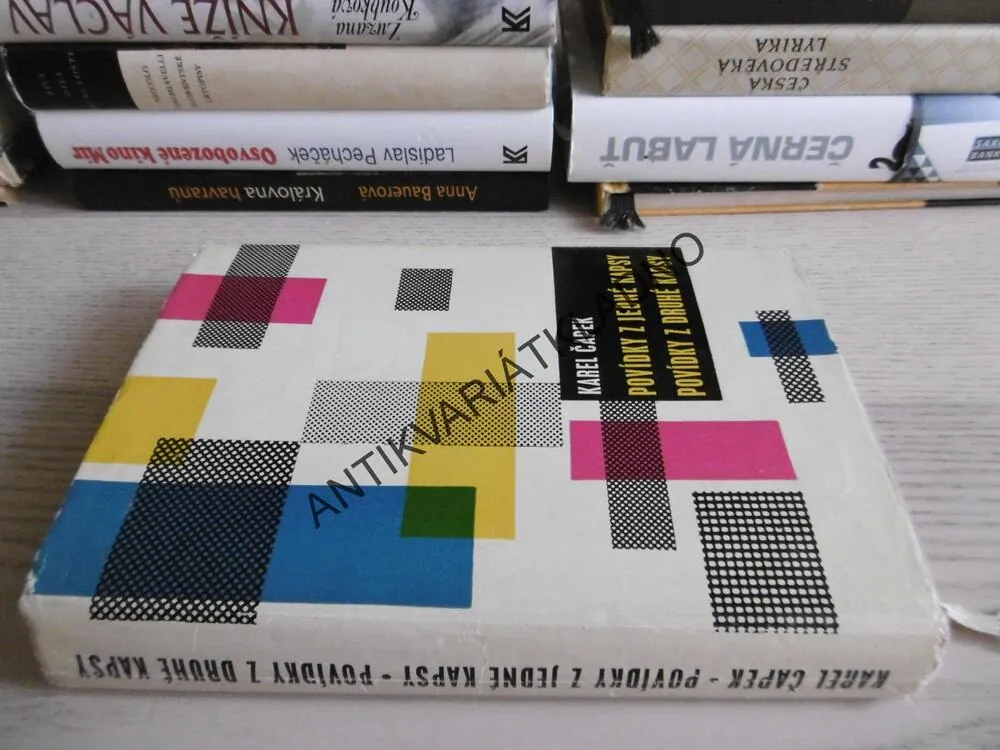 POVÍDKY Z JEDNÉ KAPSY, POVÍDKY Z DRUHÉ KAPSY, KAREL ČAPEK, **an