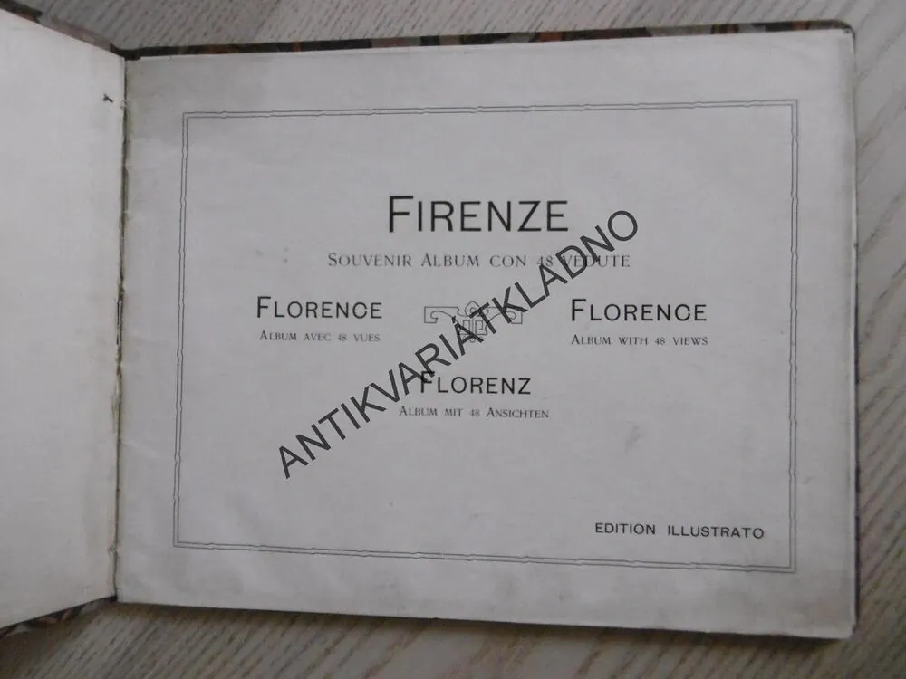 FIRENZE, 48 FOTOGRAFIÍ Z FLORENCIE, **an