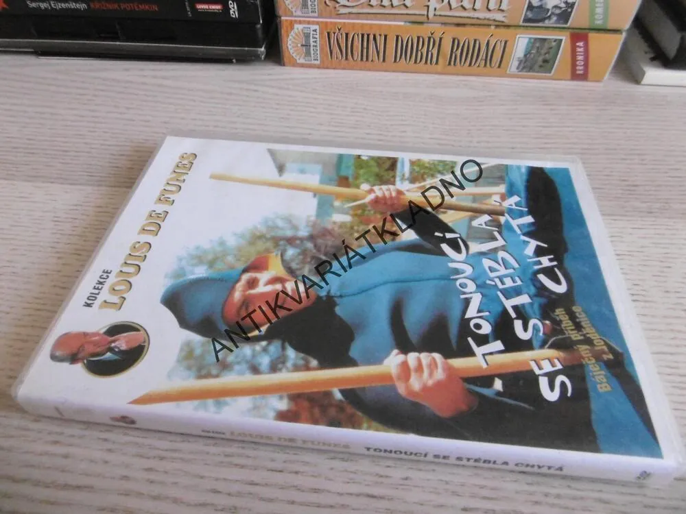 TONOUCÍ SE STÉBLA CHYTÁ, DVD FILM