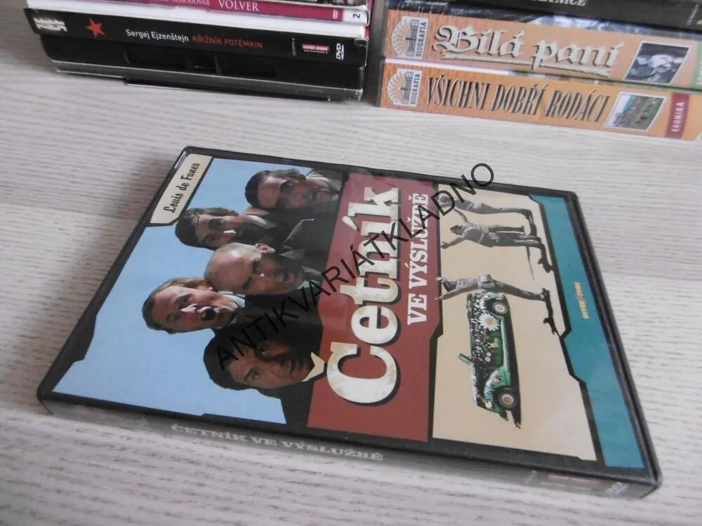 ČETNÍK VE VÝSLUŽBĚ, DVD FILM 