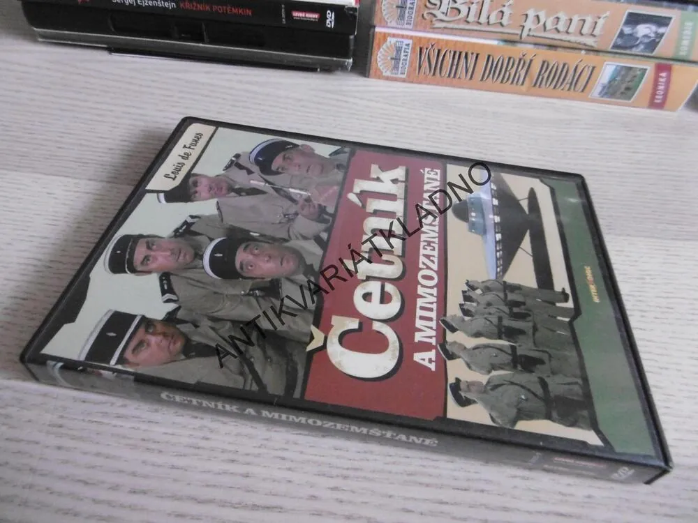 ČETNÍK A MIMOZEMŠŤANÉ, DVD FILM 