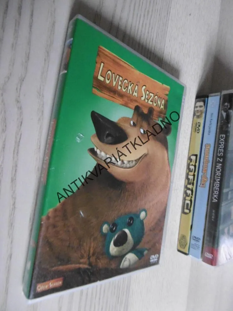 LOVECKÁ SEZÓNA, ANIMOVANÝ DVD FILM,