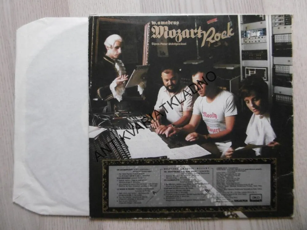 MOZART ROCK, PETER SIPOS, JIDIA HAMARI, LP