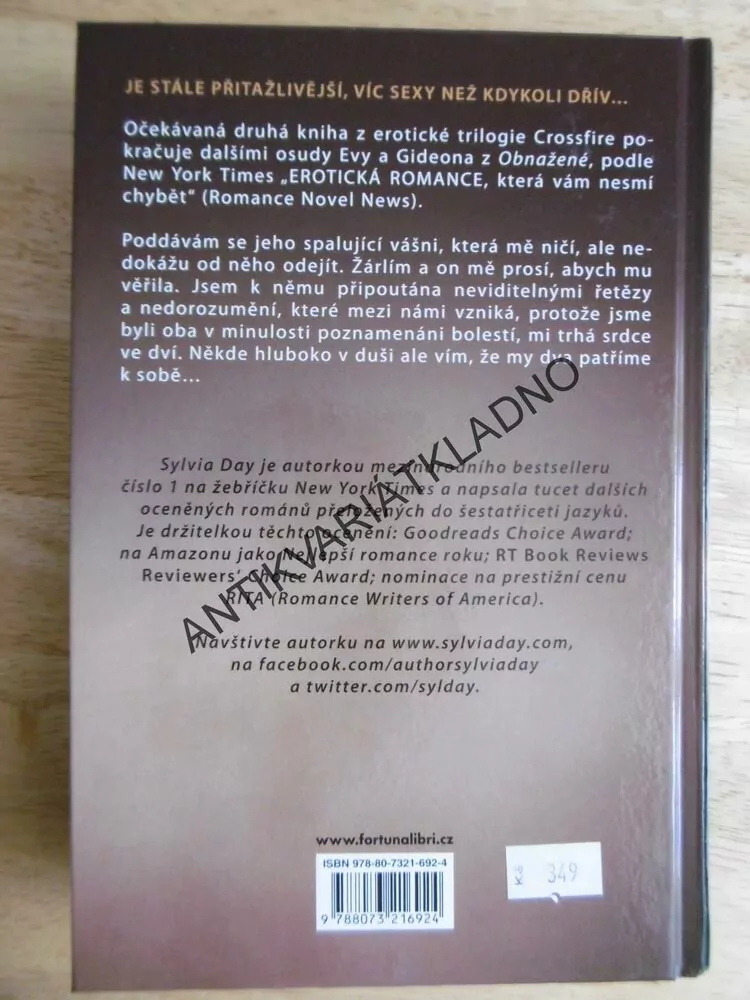 SPOUTANÁ, CROSSFIRE SÉRIE 2., SYLVIA DAY, **an