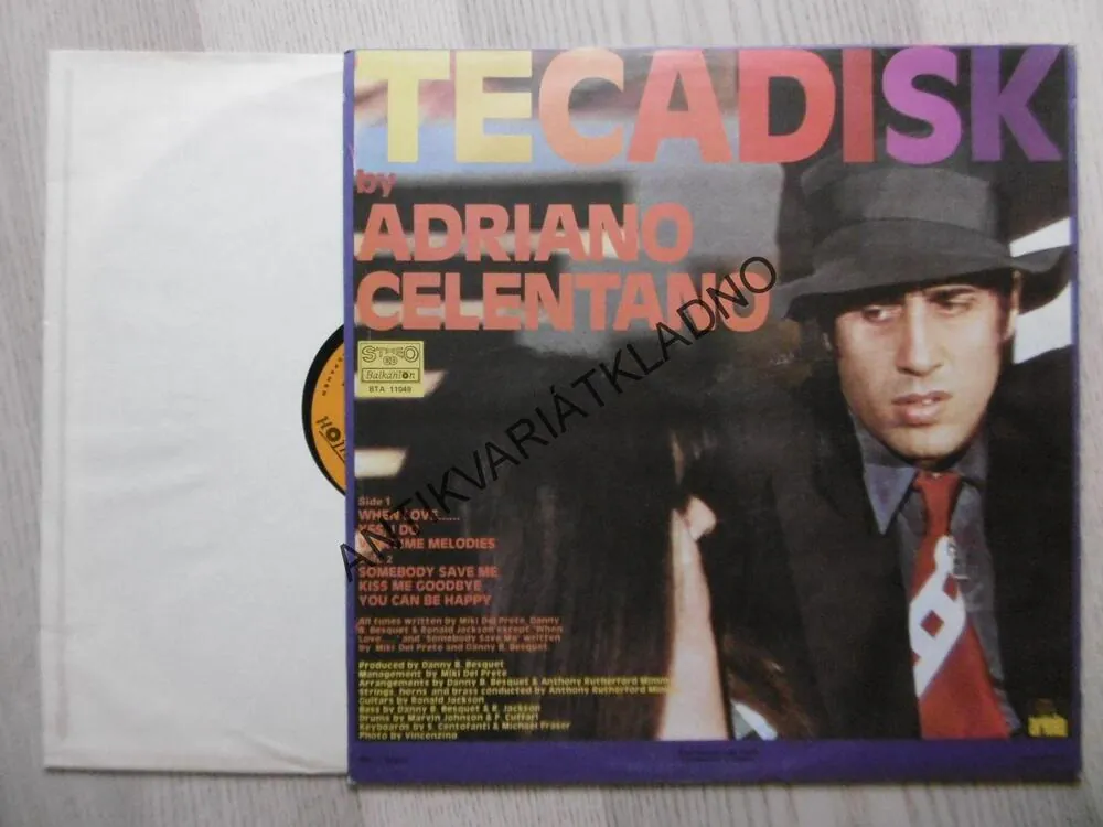 TECADISK, ADRIANO CELENTANO, LP