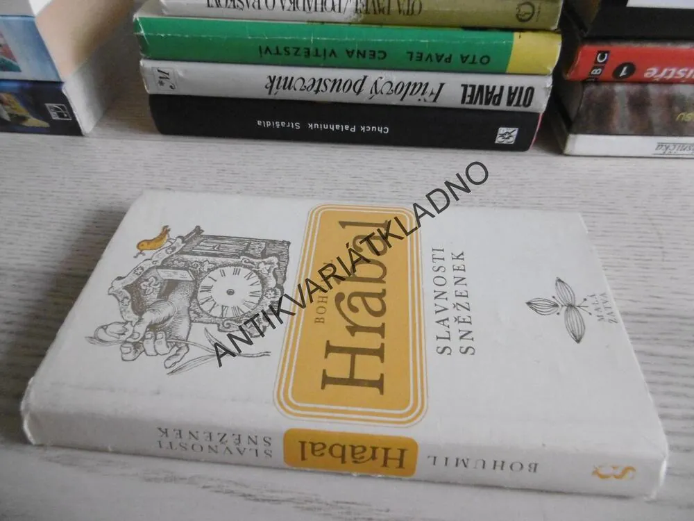 SLAVNOSTI SNĚŽENEK, BOHUMIL HRABAL, **an