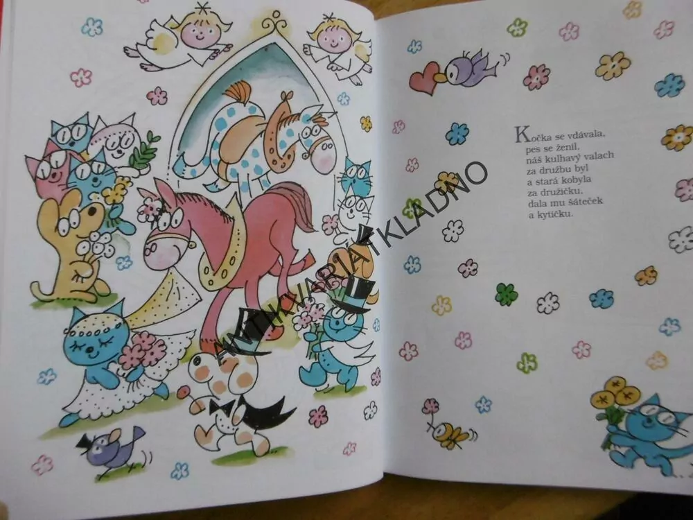 ZLATÁ KNIHA ŘÍKADEL, VERŠOVÁNKY, OMALOVÁNKY, MILOŠ NESVADBA, **an