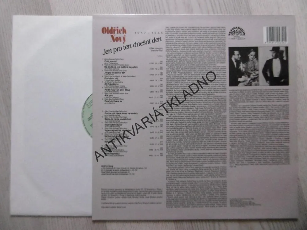 JEN PRO TEN DNEŠNÍ DEN, 1937-1946, LP