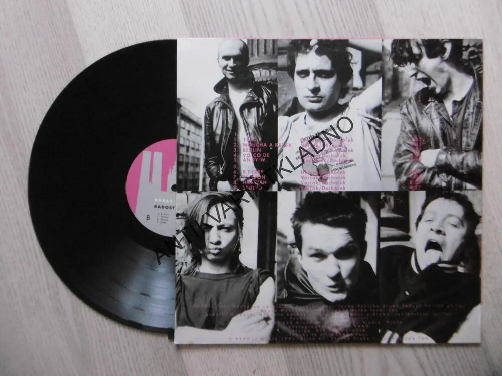 GARÁŽ PRAHA, RADOST MUSIC, LP