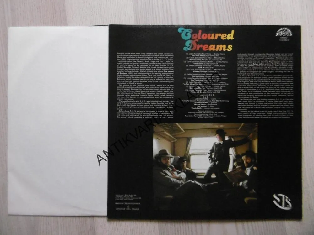 LEŠEK SEMELKA, COLOURED DREAMS, LP