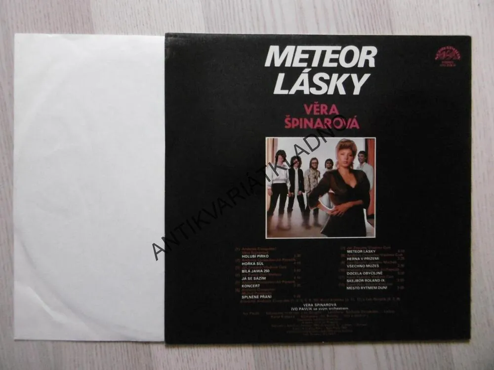 METEOR LÁSKY, VĚRA ŠPINAROVÁ, LP