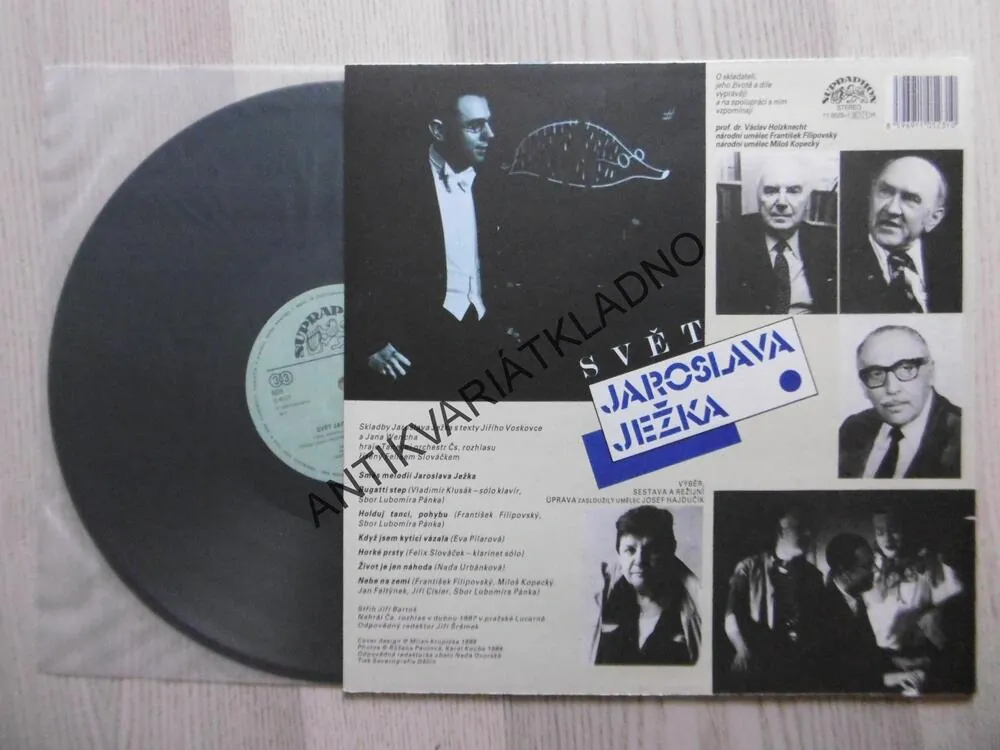 SVĚT JAROSLAVA JEŽKA, J. JEŽEK, LP
