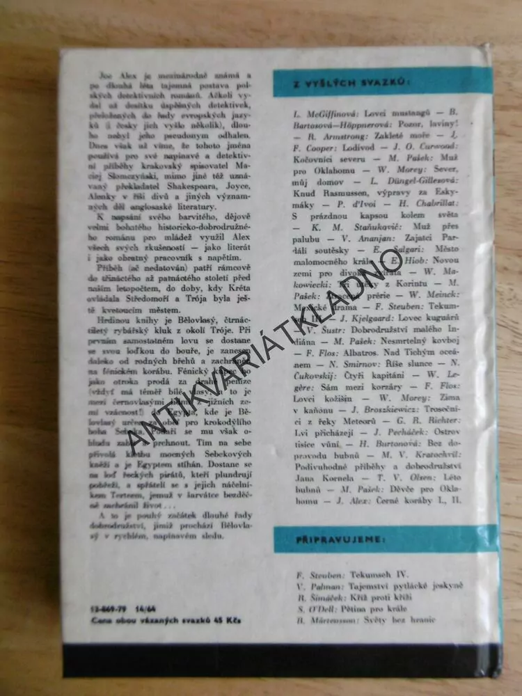 KOD 151 - ČERNÉ KORÁBY 1., JOE ALEX