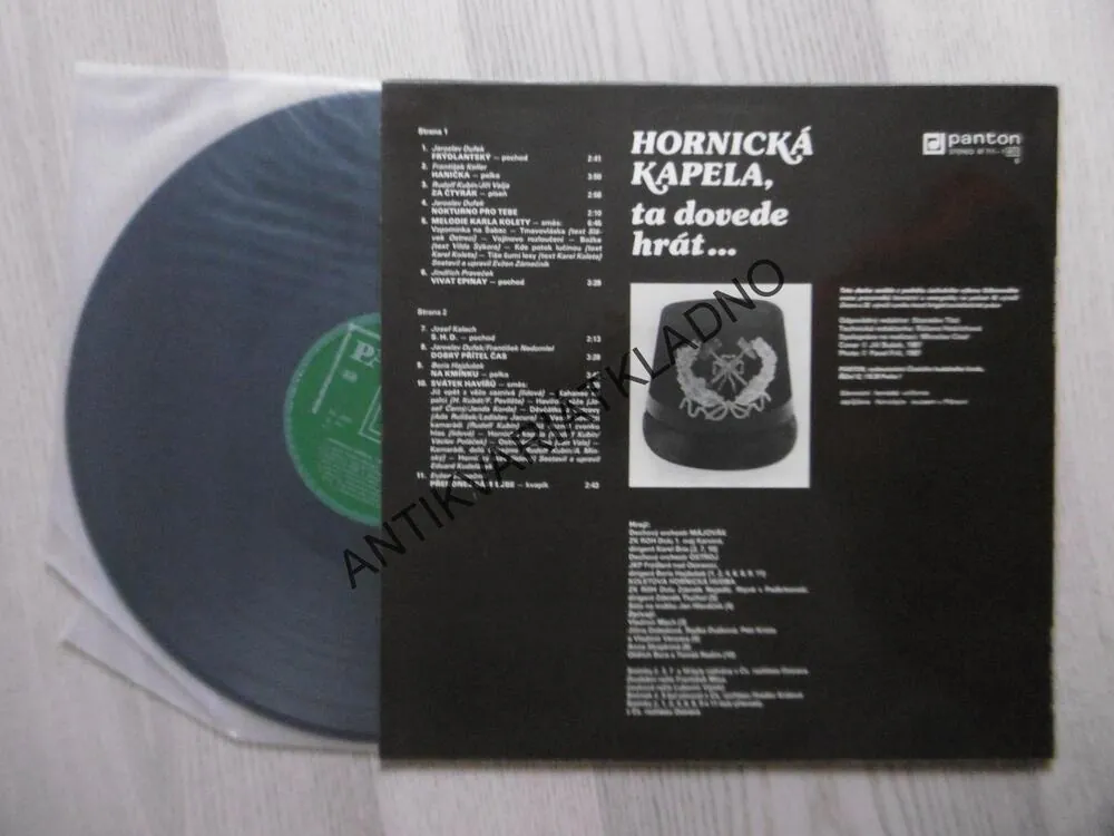 HORNICKÁ KAPELA, TA DOVEDE HRÁT... , HORNICTVÍ, LP