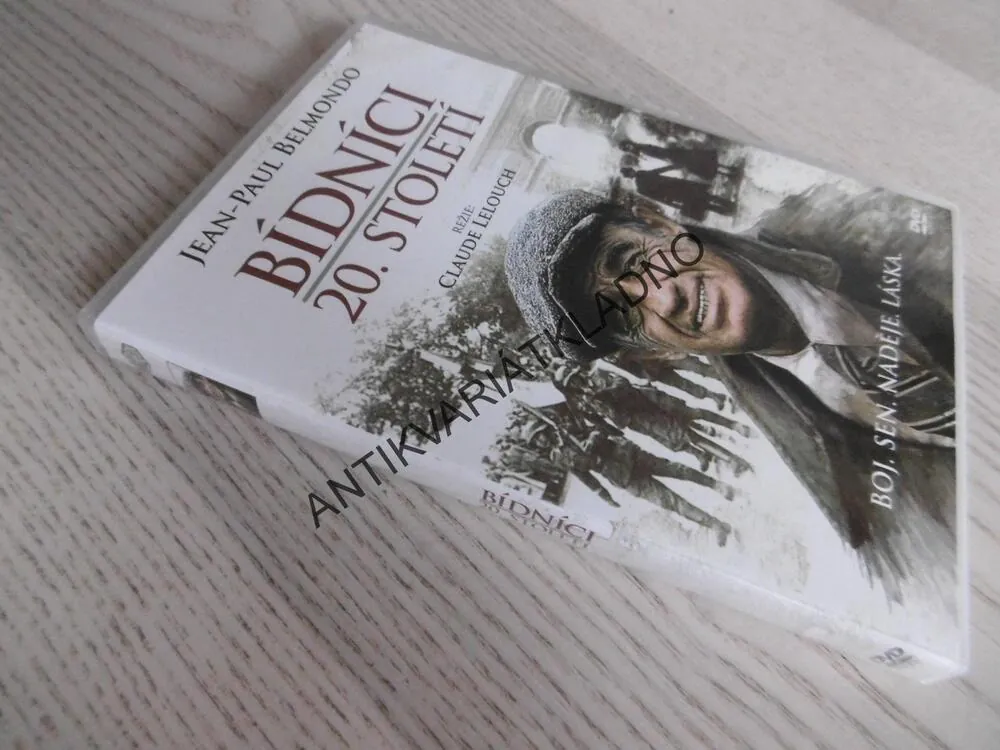 BÍDNÍCI 20.STOLETÍ, JEAN-PAUL BELMONDO, DVD FILM