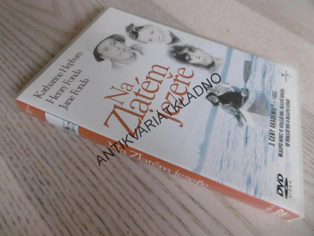 NA ZLATÉM JEZEŘE, KATHERINE HEPBURN, H.FONDA, JANE FONDA, DVD FILM