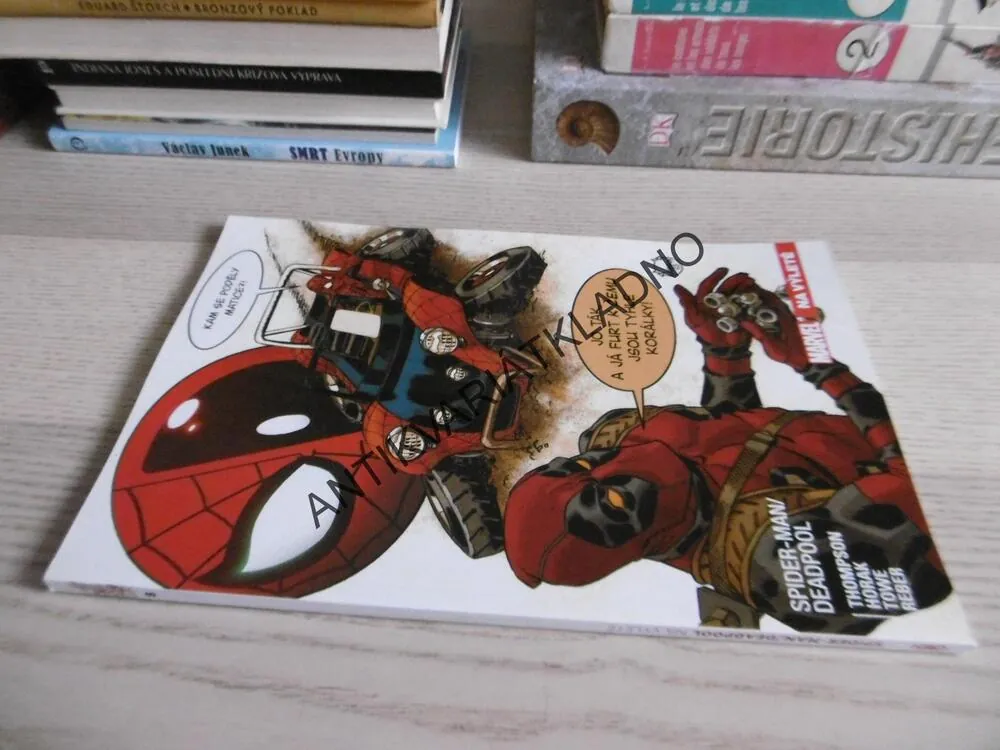 SPIDER-MAN, DEADPOOL, SPIDERMAN, NA VÝLETĚ, KOMIKS MARVEL, **an