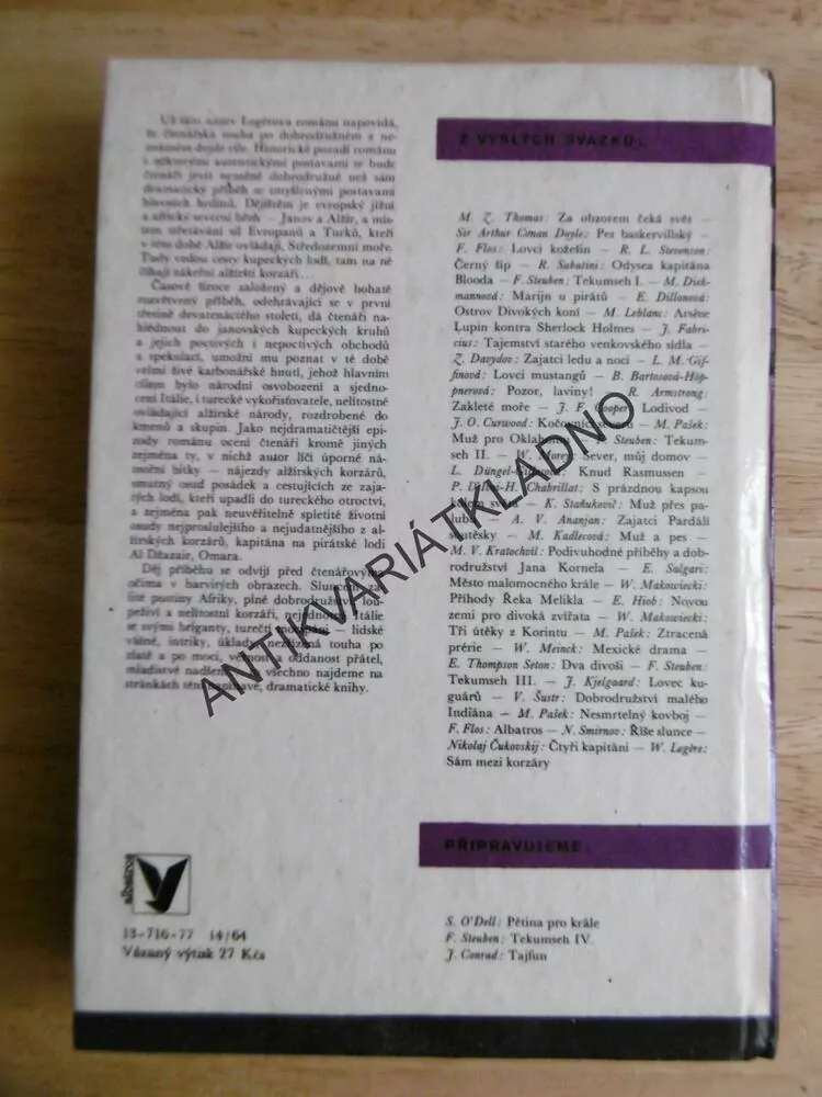 KOD 141 - SÁM MEZI KORZÁRY, WERNER LEGÉRE, **an