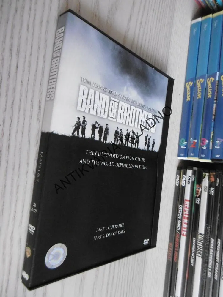 BAND OF BROTHERS, 1-2, DVD FILM POUZE ČESKÉ TITULKY