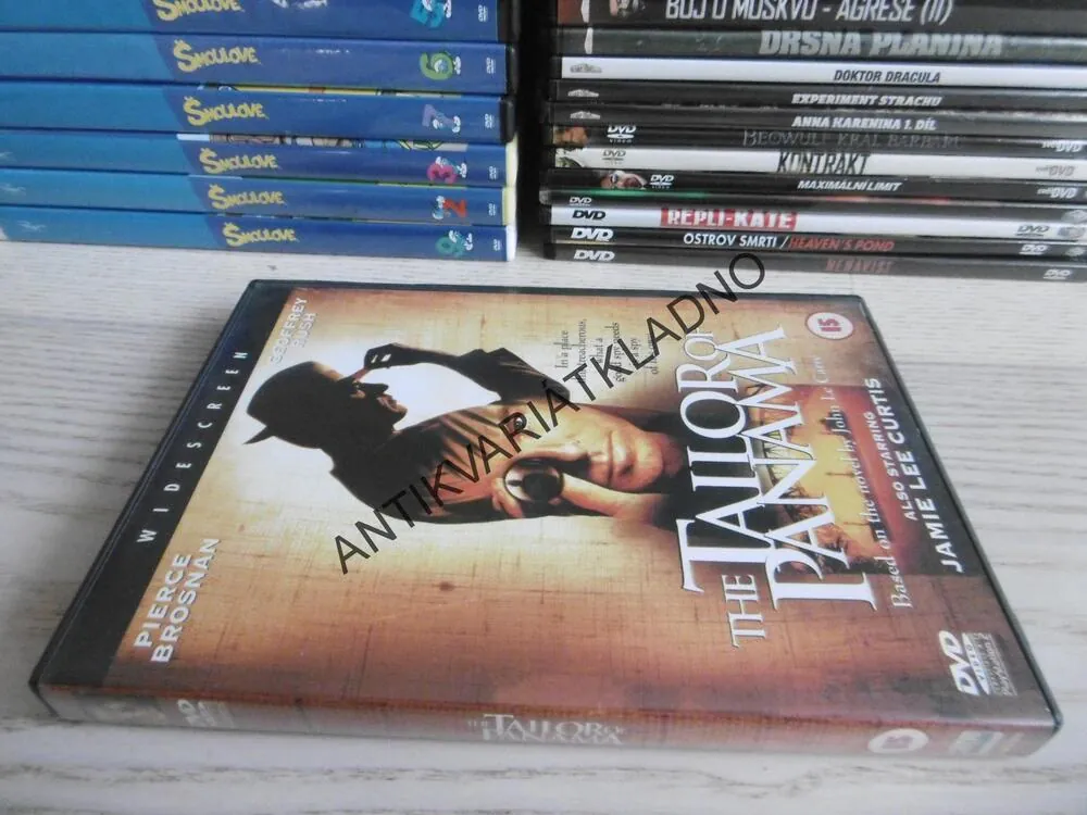 THE TAILOR OF PANAMA, DVD FILM POUZE ČESKÉ TITULKY