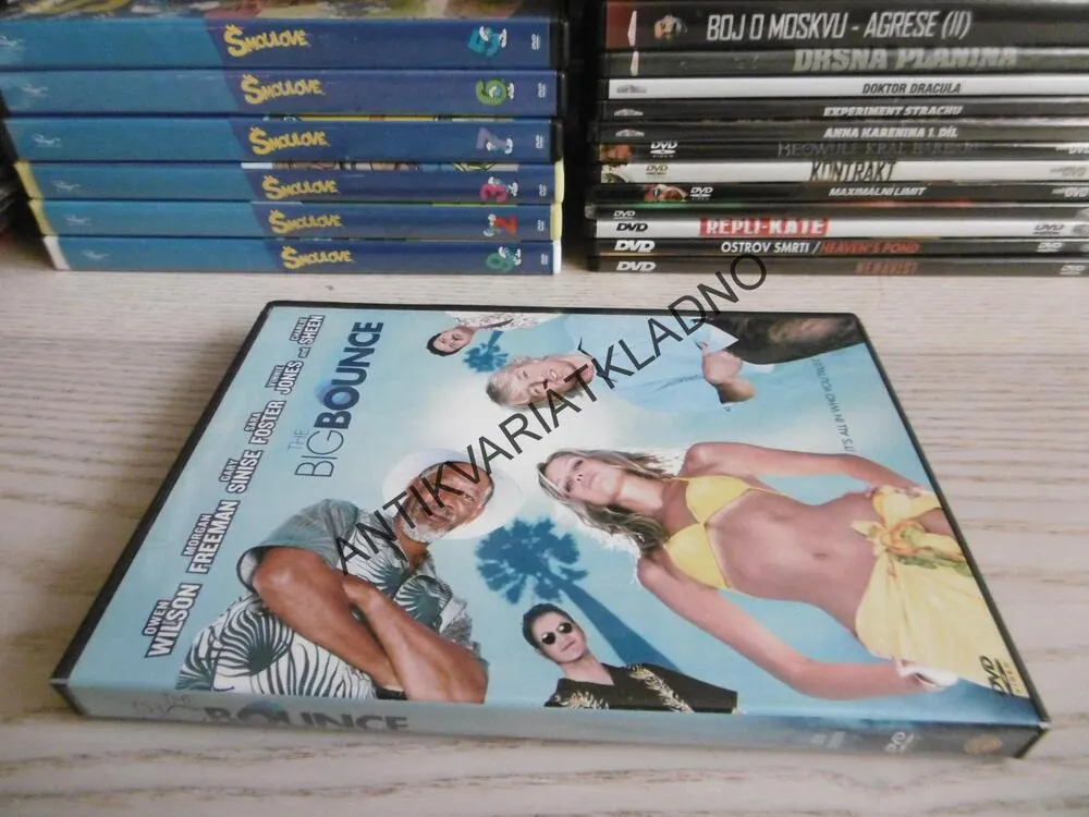 THE BIG BOUNCE, DVD FILM POUZE ČESKÉ TITULKY