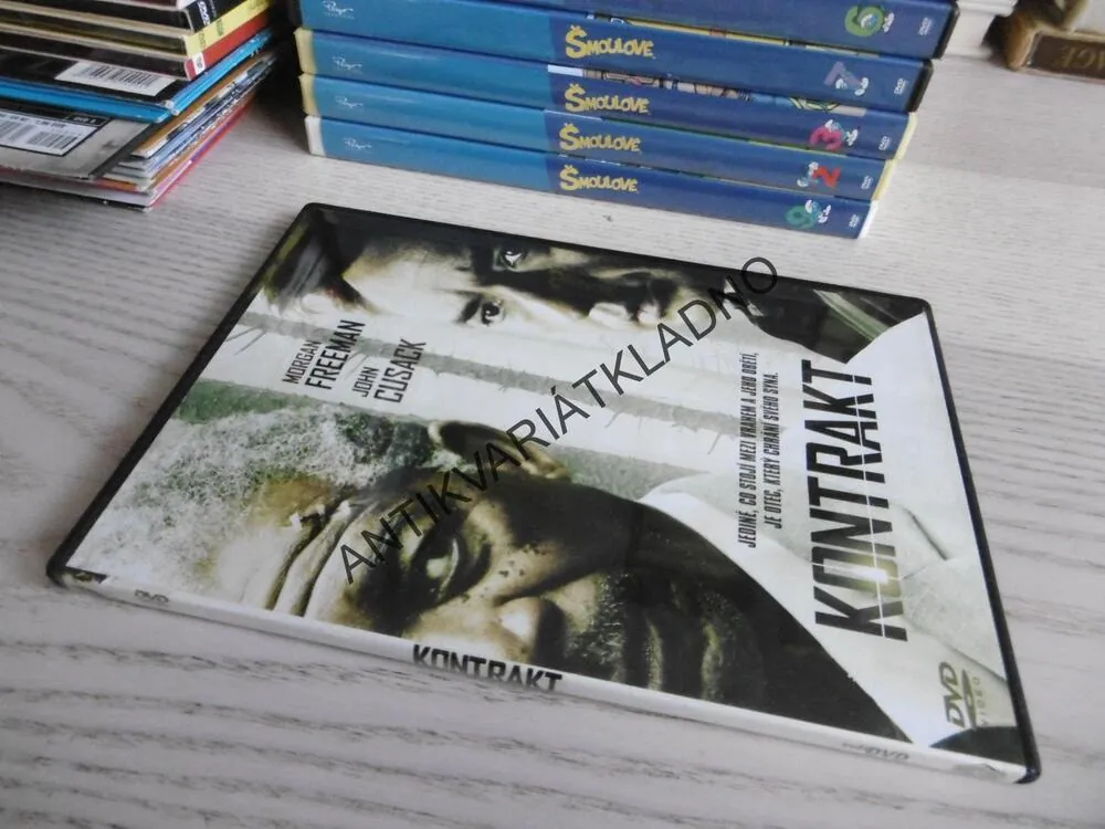 KONTRAKT, MORGAN FREEMAN, JOHN CUSACK, DVD FILM