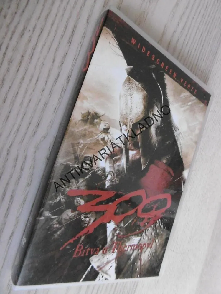 300, BITVA U THERMOPYL, DVD FILM