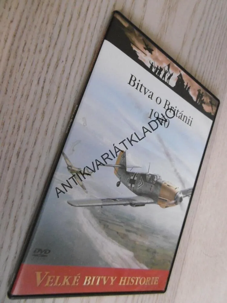 BITVA O BRITÁNII 1940, VELKÉ BITVY HISTORIE, DVD FILM VÁLKA