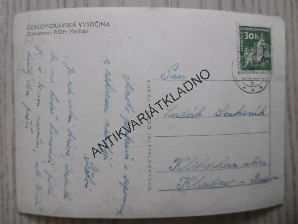 ČESKOMORAVSKÁ VYSOČINA, ZOTAVOVNA ROH MEDLOV, OKRES OLOMOUC